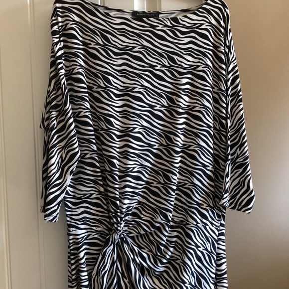 BCBGMaxAzria Zebra Print Dress - Picture 2 of 10